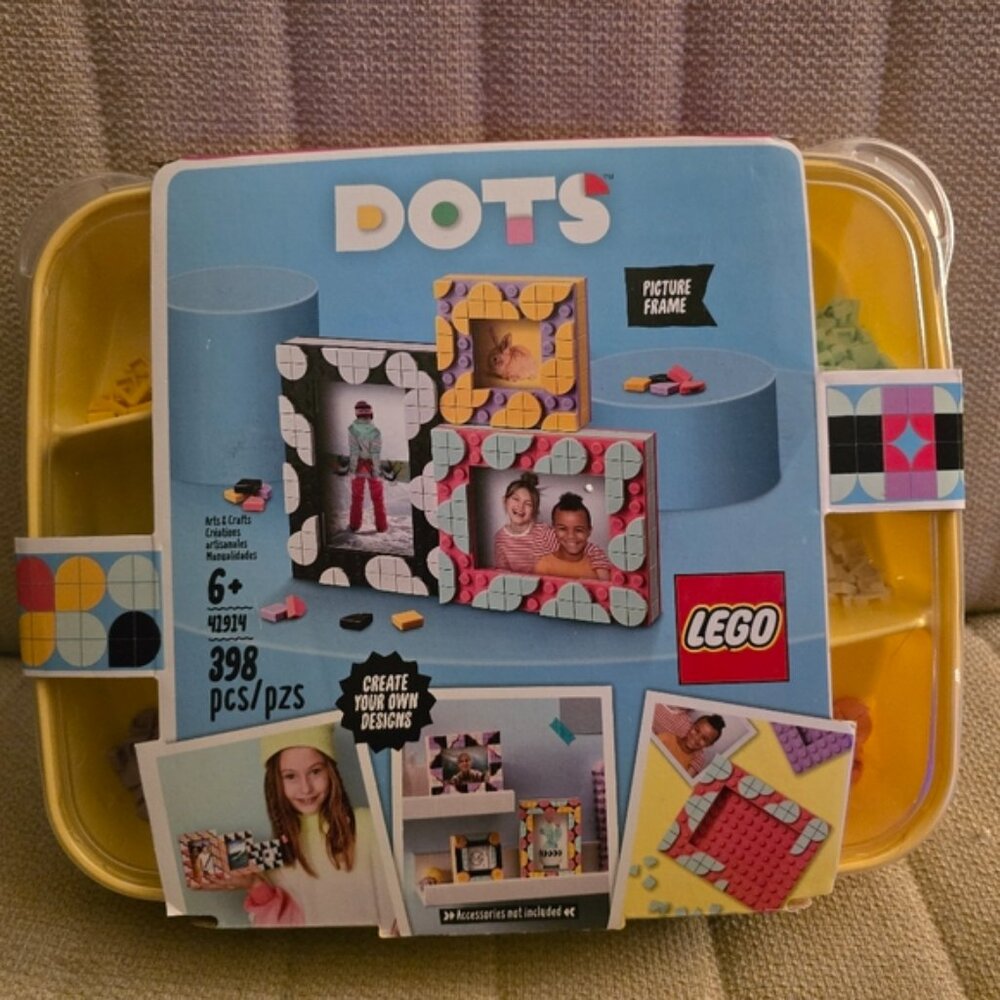 LEGO Dots Colorful Photo Frame Set 41914 398 Pieces #AB25